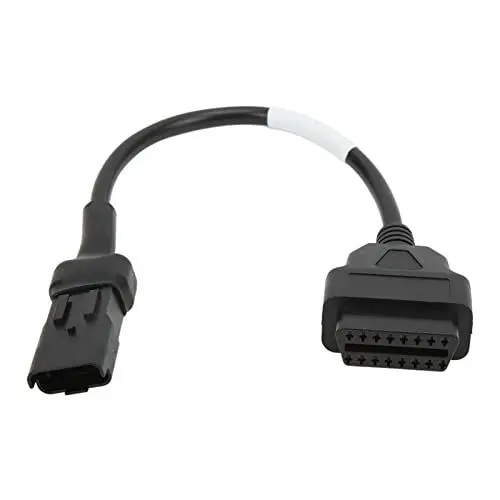 Produktbild: Keenso Diagnoseadapterkabel, 4-poliger Motorrad-Diagnosestecker Professioneller OBD-Adapterkabelersatz für Ducati Autoversicherung & Autoreparatur