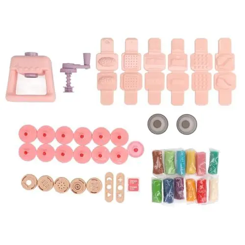 Produktbild: Keenso Küchen-Knete-Sets, Vorschul-Kochspiel-Essens-Spielzeug-Knete-Sets für und Mädchen