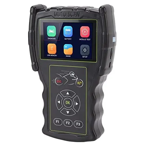Produktbild: Keenso Motorrad-Scanner, M100 Pro Multifunktionaler Professioneller OBD-Codeleser Kfz-Diagnosewerkzeug Automotor-Fehlercodeleser Diagnose-Scan-Tool Diagnosewerkzeuge