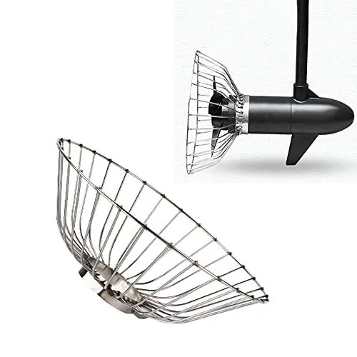 Produktbild: Keenso Propellerschutz, 12-V-Marine-Elektro-Außenborder-Sicherheitsnetzabdeckung Anti-Windung Anti-Kollisions-Verdickung Propeller-Netzschutz aus Edelstahl Andere Fahrzeuge