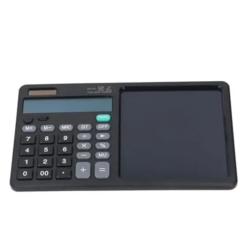 Produktbild: Keenso Taschenrechner-Notizblock, Taschenrechner, LCD-Tablet, Multifunktional, Skizzen, Memos, Präziser Praktischer Tragbarer Mathematikrechner mit Notizblock für die Finanzbuchhaltung