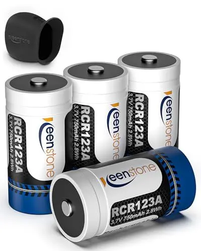 Produktbild: Keenstone Akkus 3,7V 750mAh Li-Ion 4 Stück für Kamera VMC 3030/3230/3330/3430, Taschenlampe, Mikrofone, Spielzeug