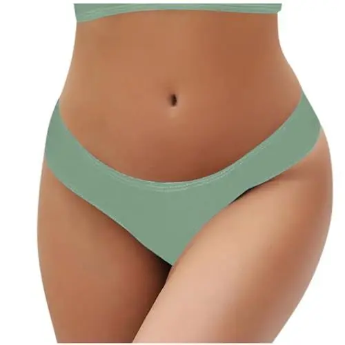Produktbild: Keepink Tankini-Badebekleidung für Damen, trendig, einfarbig, Badehose, bequeme Badeshorts, elegant, schlankmachend, Strandmode, Knöpfe, 1-army grün, 52