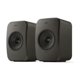 Produktbild: KEF LSX II LT kabellose Regallautsprecher, Graphite Grey | Musik | TV & Home Entertainment | Gaming | HDMI-ARC | USB-C | Bluetooth | AirPlay 2 | Chromecast | Spotify