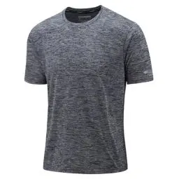 Produktbild: KEFITEVD Funktionsshirt Herren Polyester Sportshirt Kurzarm Atmungsaktiv Trainingsshirt Fitness Shirt Yoga Shirt