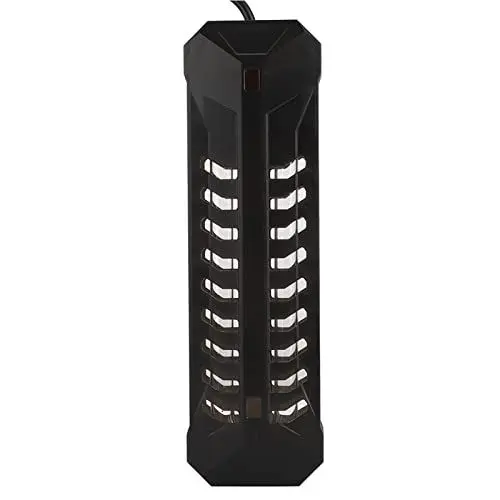 Produktbild: Keimtötende Lampe für Aquarien, Tauchbarer UV-Licht-Sterilisator für Teiche, Keimtötende Sterilisationslampe für Aquarien, LEDs mit Einstellbarer Helligkeit und Ausziehbaren (EU-Stecker 220 V 18W)