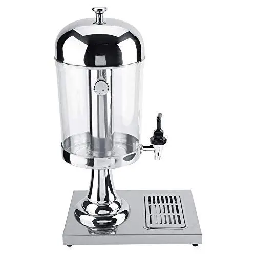 Produktbild: Kein Strom Erforderlich, Heiß-/Kalt-Saftmaschine mit Zentraler Säule, Einfacher Austausch von Eiswürfeln/Wasser. Geeignet für Buffet, Restaurant, Hotel, Bar, Zuhause. Sicher und