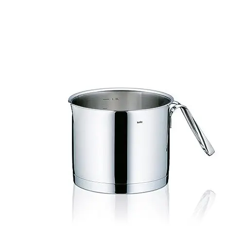 Produktbild: kela CAILIN Induktion, Milchkochtopf, Edelstahl 18/10, Innenskalierung, Milchtopf mit Ausgießer, unbeschichtet, 14 cm