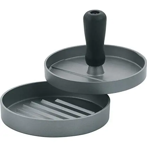 Produktbild: kela Hamburgerpresse Buffalo, Durchmesser 12 cm, Aluguss, antihaftbeschichtet, 11715