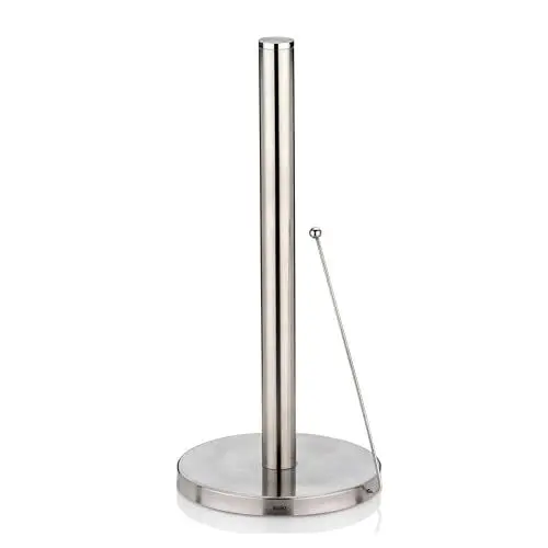 Produktbild: kela 16920 Küchenrollenhalter, 33,5 cm Höhe, Edelstahl, Matt, Rollo