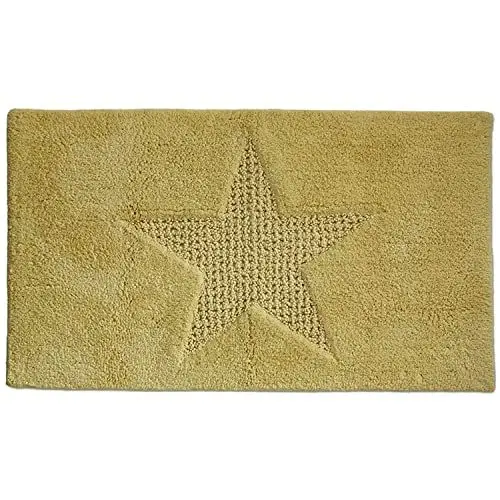 Produktbild: Kela Badematte Lindano 100x60cm aus Baumwolle in gelb, 100 x 1 x 60 cm