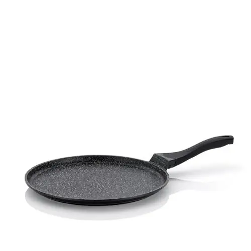Produktbild: kela Crêpe-Pfanne Stella Nova, Ø 32 cm, Aluguss, Allherdboden, antihaftbeschichtet, hitzebeständig bis 180° C, 12223
