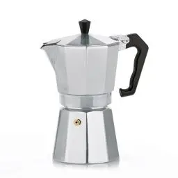 Produktbild: kela Espressokocher für 9 Tassen, Espressokanne 450ml, Camping Kaffeekocher Aluminium, ITALIA, Espressomaschine, silber matt