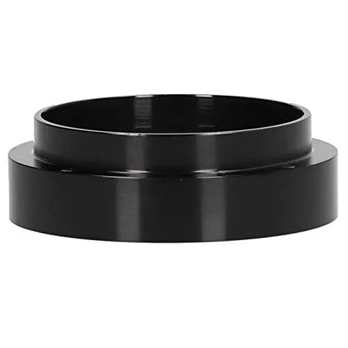 Produktbild: Yctze Magnetischer Dosiertrichter, Kaffeedosierring Ersatz mit magnetischer Anti Fliegen Pulverabdeckung Dosiertrichter Kaffeemaschinenteile (Schwarz 58MM)