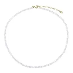 Produktbild: KELITCH Boho Dünn Strang Halsketten Kristall Friends Choker Halsketten Elegante Halsketten Für Damen