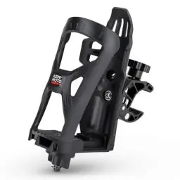 Produktbild: KEMIMOTO Fahrrad Flaschenhalter, Getränkehalter Fahrrad, Trinkflaschenhalter mit 1.5-4cm Metallklemme, (2024 Einstellbare Größe) Wasserflaschenhalter für MTB, Roller, Rollstuhl, Motorrad, Kinderwagen