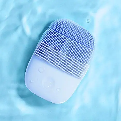 Produktbild: kemite InFace Gesichtsreinigungsbürste Gesicht Hautpflege-Werkzeuge Wasserdichtes Silikon Electric Sonic Cleanser Beauty Massager (blau), 80 g