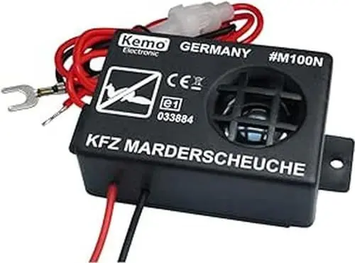 Produktbild: Kemo KFZ Ultraschall Marderscheuche M100N zur Verwendung im Kfz, in Häusern und auf Dachböden