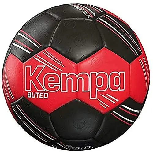Produktbild: Kempa Buteo Fußballbälle rot/schwarz 3