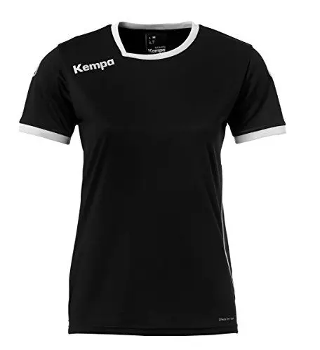 Produktbild: Kempa Damen Curve Damen Trikot, Schwarz/Weiß, XS EU