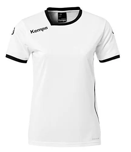 Produktbild: Kempa Damen Curve Trikot, weiß/Schwarz, XL