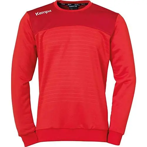 Produktbild: Kempa Herren Emotion 2.0 Training Top Langärmliges Oberteil, rot/Chilirot, S