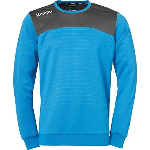 Produktbild: Kempa Kinder Longsleeve Emotion 2.0 Longsleeve, kempablau/Anthra, 164, 200214902
