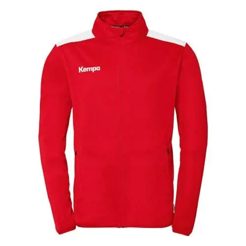 Produktbild: Kempa Herren Emotion 27 Poly Sport-Jacke, Rot/Weiß, 140 EU