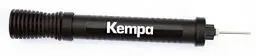 Produktbild: Kempa Kompakte Zwei-Wege-Ballpumpe für Handball, Fußball, Basketball etc., Luftpumpe mit Dual Action, Doppelhub-Pumpe, inkl. Ventil-Nadel, 200180001, Schwarz