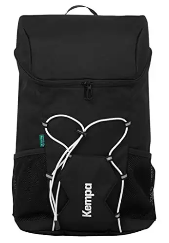 Produktbild: Kempa Rucksack Pro für Handball Backpag Rucksack mit Ballnetz - flexibel mit mehreren Taschen und gepolsterter Rückenfläche - 17 Liter