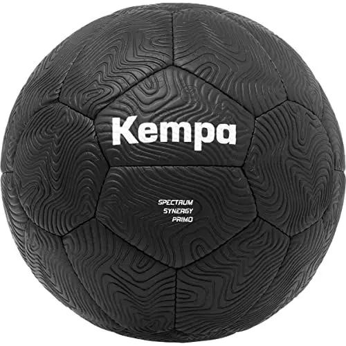 Produktbild: Kempa Spectrum Synergy Primo Black&White Handball Trainings- und Spielball mit einzigartiger 30-Panel-Konstruktion - für Jede Altersklasse geeignet - schwarz - Größe 3