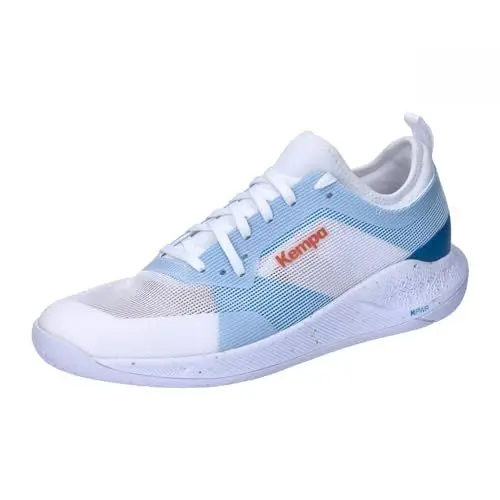Produktbild: Kempa Unisex Kourtfly Sport-Schuhe, weiß/blau, 43 EU