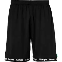 Produktbild: Kempa Wave 26 Shorts Herren Jungen Kurze Hose Handball Fitness Gym Shorts - Kurze Sporthose mit Kordel, Schwarz, 152