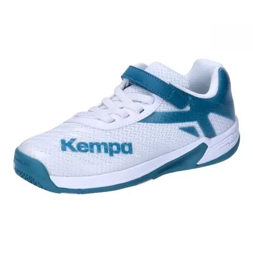 Produktbild: Kempa Wing 2.0 Junior Sport-Schuhe, weiß/deep blau, 34 EU