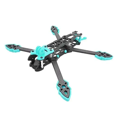 Produktbild: ZLXHDL FPV Drone Frame, 225mm Carbon Fiber Racing Quadcopter Frame, Professional Wheelbase for RC Drone Accessories, H-Shaped Design (Blau)