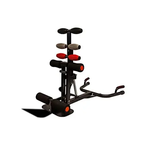 Produktbild: Kendox Squat Shaper - Einzigartiges Führungssystem für die perfekte Kniebeuge - Trainiert Waden, Oberschenkel, untere und obere Bauchmuskeln, äußere & innere Rückenmuskulatur - 4 Trainingsintensitäten