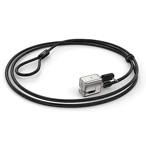 Produktbild: Kensington K62044WW Kabelschloss (für das Microsoft Surface Pro und Surface Go, mit aufbruchsicherer Verriegelungstechnologie, starkem Schließkopf und Carbonstahl-Kabel, 1,8 m Länge)