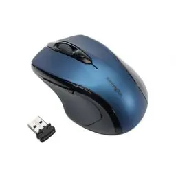 Produktbild: Kensington ProFit Kabellose Maus, Mittlelgroß, Optische 5-Tasten Funkmaus mit ergonomischer Form für Rechtshänder und Plug & Play Betrieb - Kompatibel mit Windows & MacOS, Blau, K72421WW