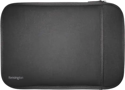 Produktbild: Kensington Softtasche universal, Neopren Laptoptasche für 14 Zoll Geräte wie MacBook Air, HP Laptop, Dell Laptop, ChromeBook, Microsoft SurfaceBook, Notepad & Tablets, K62610WW