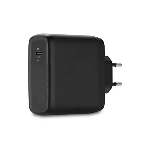 Produktbild: Kensington USB-C GaN Ladegerät 100 W, Kompaktes und mobiles Netzteil für schnelles Laden, 2 m langes Kabel, Kompatibel mit MacBooks, iPads und Surface-Geräten (K33821EU)