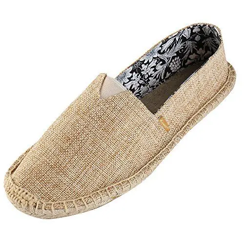 Produktbild: Kentti Freizeitschuhe Herren Flache Espadrilles Beige 42 EU