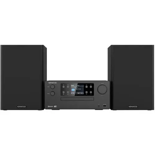Produktbild: KENWOOD M-925DAB-B - Micro HiFi-System mit DAB+, CD, USB, Bluetooth, 2 x 50 Watt RMS und TFT-Display·· Midnight Black