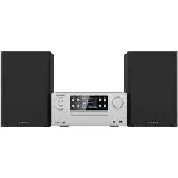 Produktbild: KENWOOD M-925DAB-S - Micro HiFi-System mit DAB+, CD, USB, Bluetooth, 2 x 50 Watt RMS und TFT-Display·· Frosted Aluminum