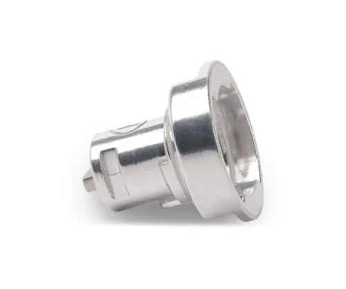 Produktbild: Kenwood Easy-Fit Adapter KAT001ME, Adapter für Kenwood Küchenmaschinen (Für Twist-Zubehörteile auf einen Bar-Anschluss) 6 x 6 x 6, Silber