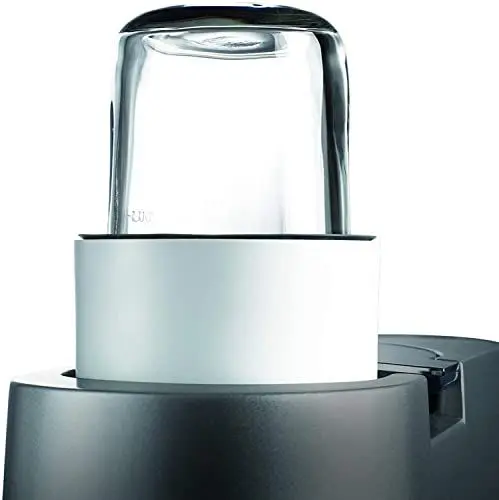 Produktbild: Kenwood Kräuter- und Gewürzmühle AT320, Zubehör für Kenwood Küchenmaschinen, elektrische Kräutermühle für frische und getrocknete Kräuter und Gewürze, inkl. 4 Glasbehälter mit Deckel