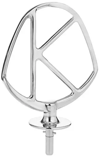 Produktbild: Kenwood Küchengeräte K-Haken aus Edelstahl KAT70.000SS, Zubehör für Kenwood Küchengeräte Küchenmaschinen, Rührelement passend für alle Chef XL Küchenmaschinen, Spülmaschinenfest, Edelstahl, Silber