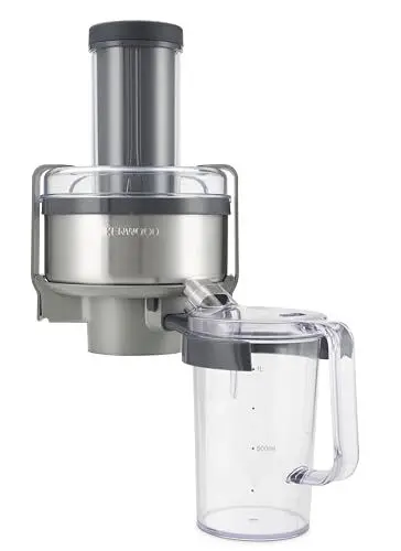 Produktbild: Kenwood Profi-Entsafter AT641 für Küchenmaschine Cooking Chef KM 070, Edelstahloptik, 20 x 27 x 31 cm