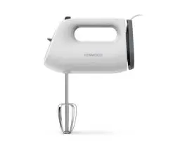 Produktbild: Kenwood QuickMix Lite HMP10.00WH Handmixer, Handrührgerät mit SureEject-Entriegelung und Kabelaufwicklung, inkl. Doppenschneebesen, 300 Watt Motor, Weiß