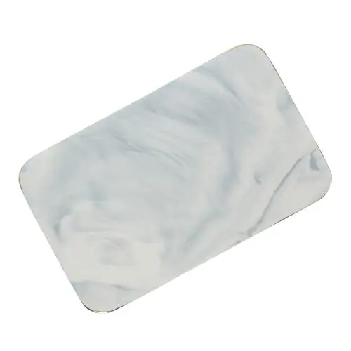 Produktbild: TINEASUR Obst-servierbrett Marmor-Design Küchen-schneidebrett Marmorierung -schneidebrett Sushi-tablett Küchenzubehör