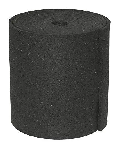 Produktbild: Kerbl Anti-Rutschmatte zum selbst Ablängen (steigert die Sicherheit, verbessert die Standfestigkeit, Länge 20 m, Breite 150 mm) 37398, schwarz